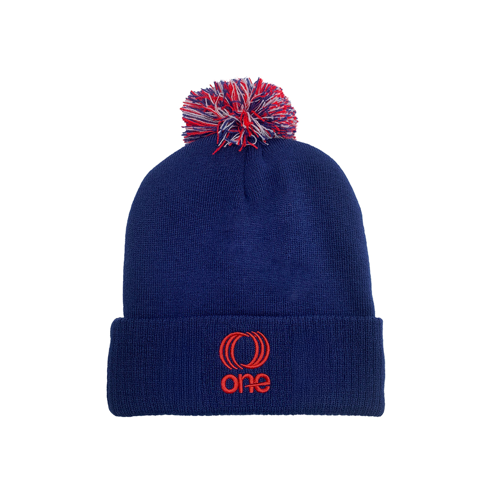 British Esports Federation Beanie Dark Blue Back