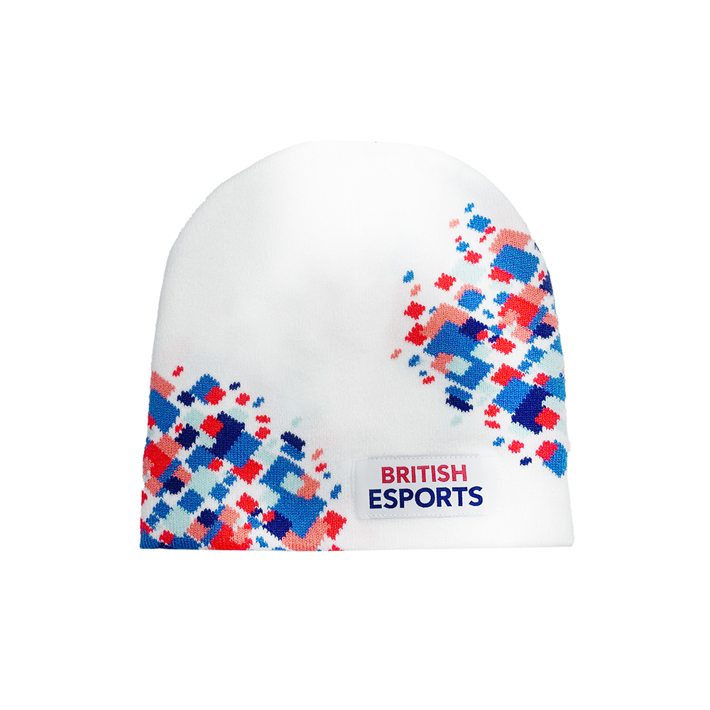 British Esports Federation Beanie White