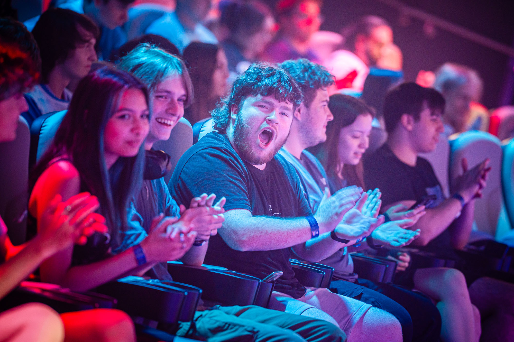Audience at British Esports Student Champs