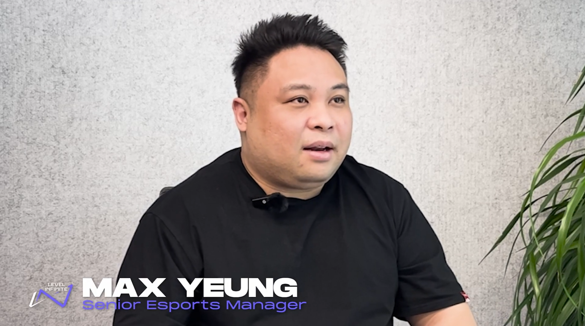 Max Yeung Tencent Video Screenshot Giving Advice on Esports Careers