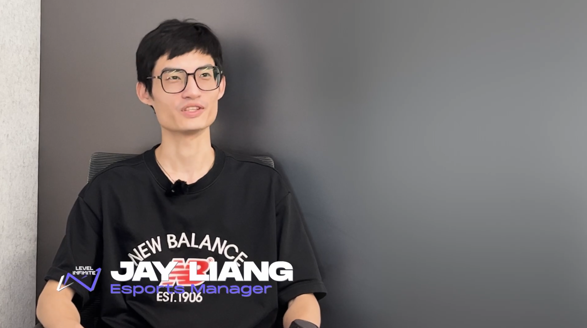 Jay Liang Video Screenshot Giving Advice on Esports Careers