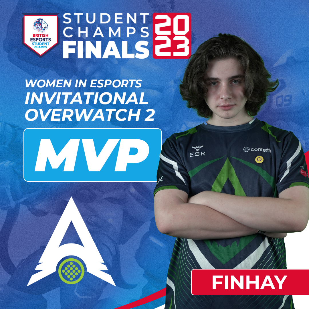 Student Champs Finals 2022/23 Finhay MVP Graphic