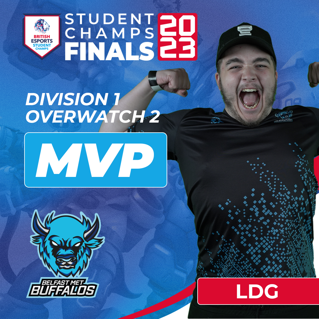 Student Champs Finals 2022/23 LDG MVP Graphic