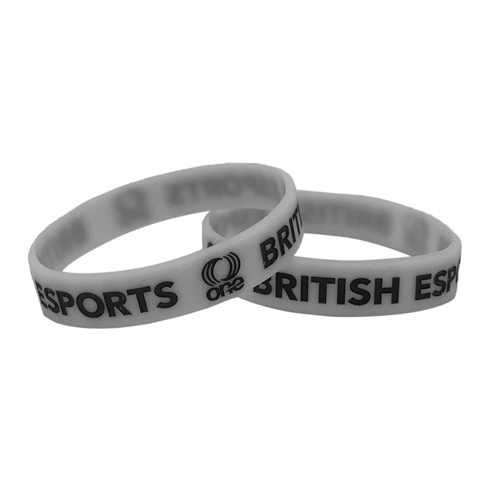 British Esports Wristband White