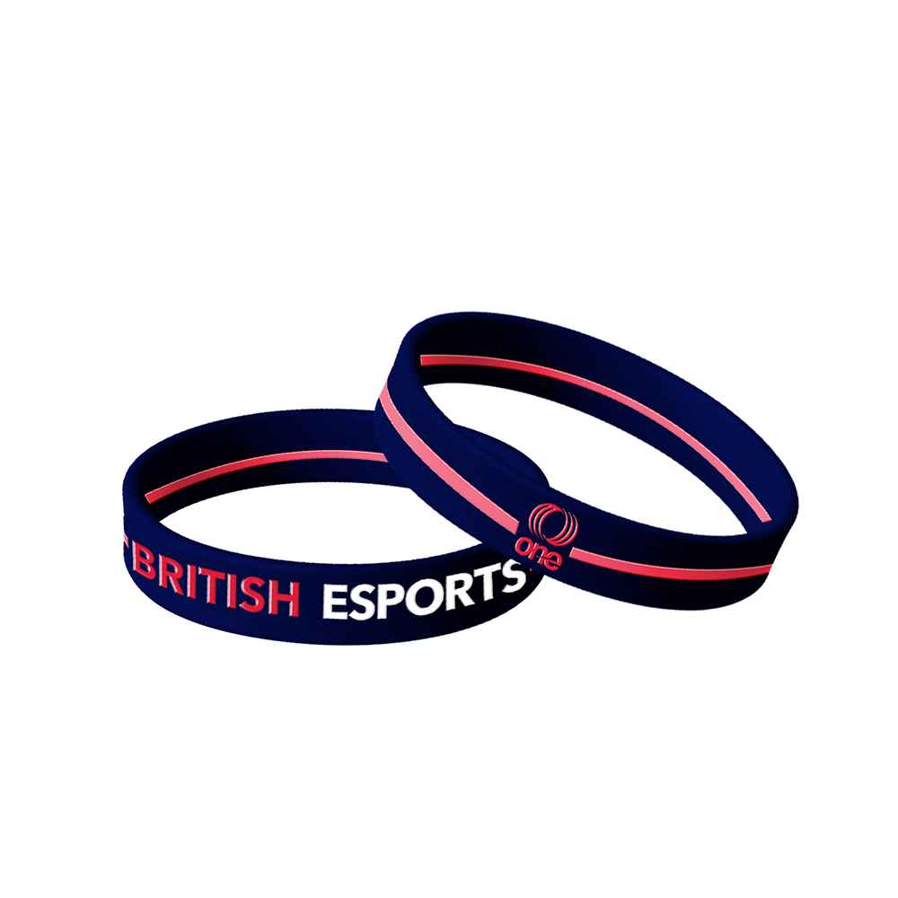 British Esports Wristband Dark Blue