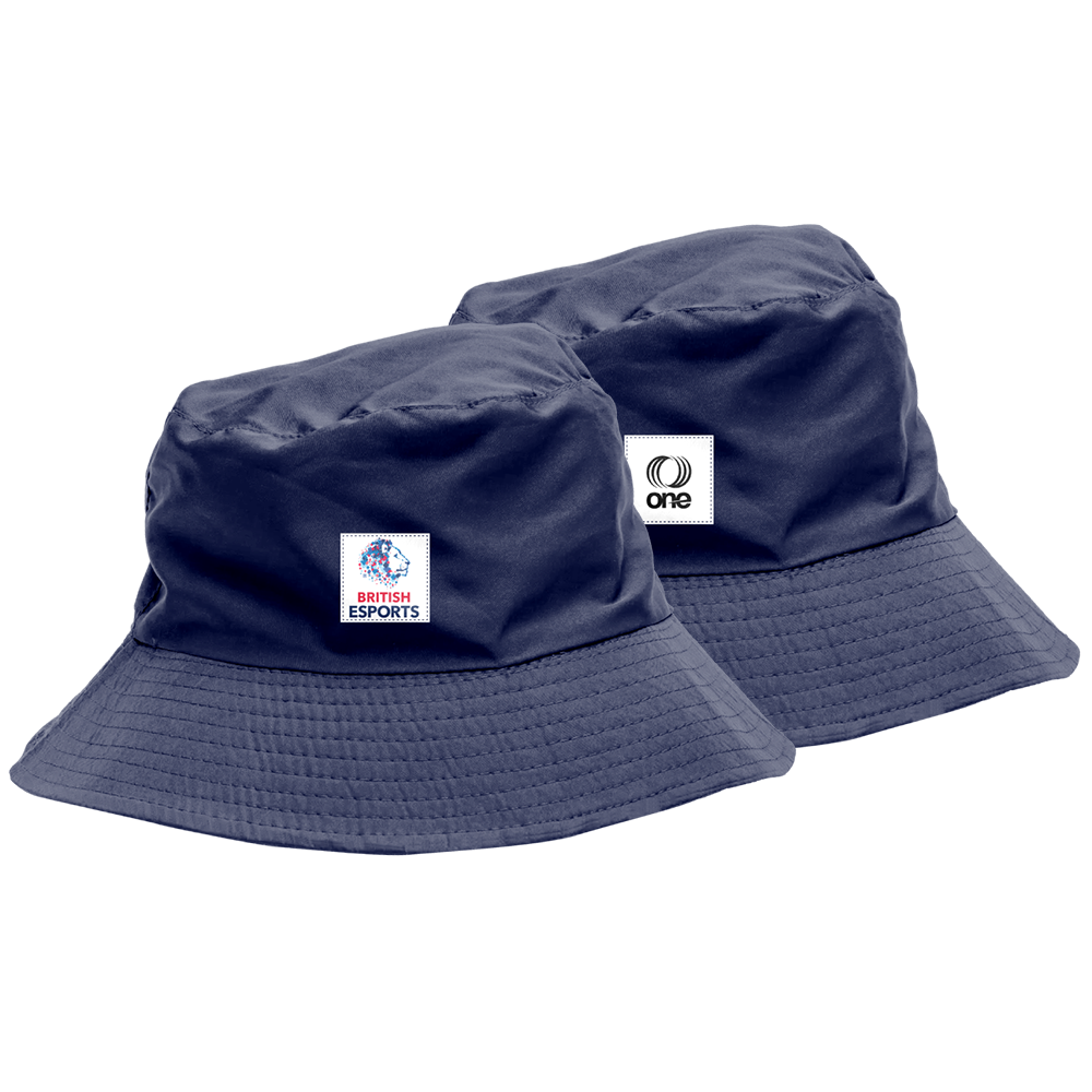 British Esports Federation Reversible Bucket Hat Blue