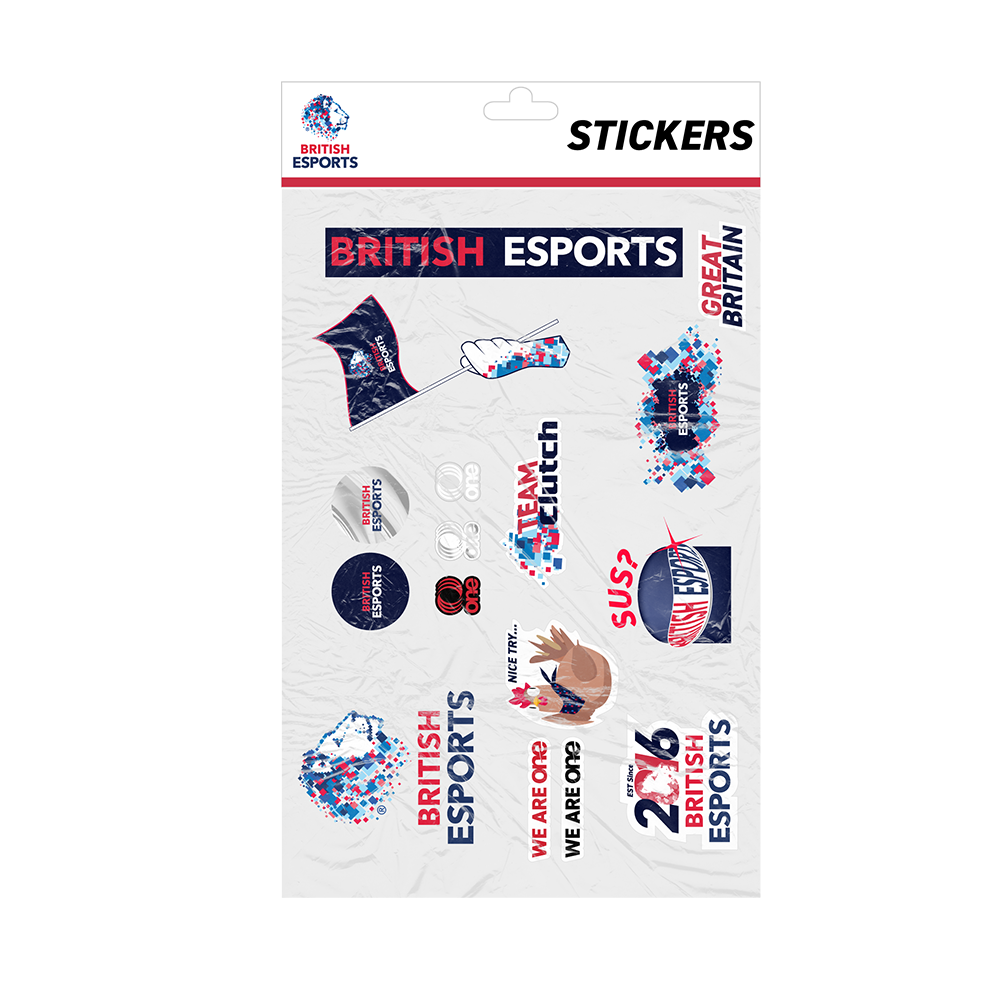 British Esports Federation Stickers