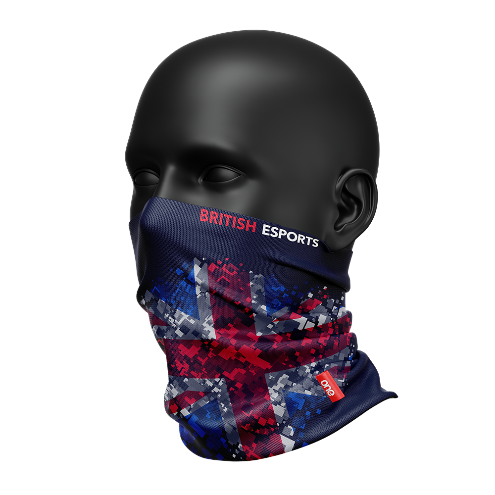 British Esports Federation Buff Dark Blue Union Jack