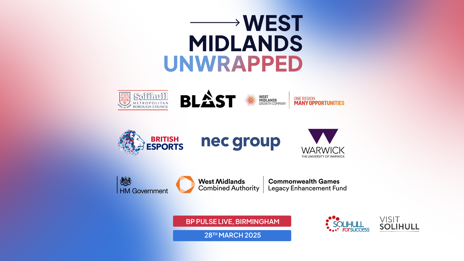 West Midlands Unwrapped 2025: Esports Business and Innovation Summit