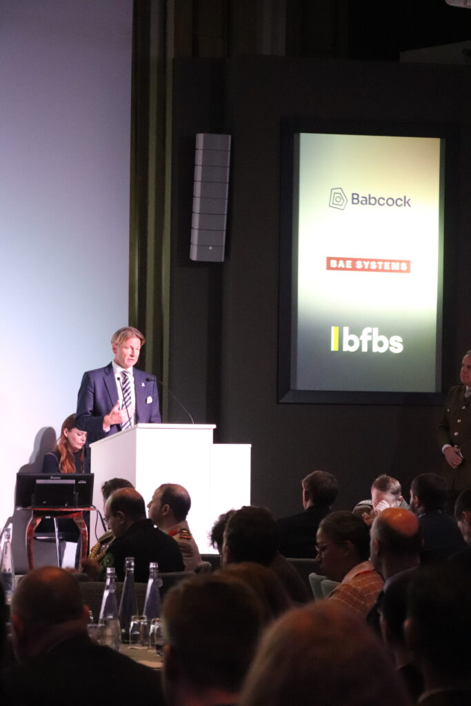 Chester King of British Esports speaks at the IDEG launch event in London. photo by Koty King