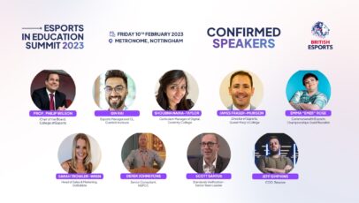 Speakers Announced for British Esports’ fifth Esports in Education Summit article thumbnail