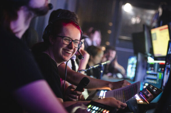 The production of the British Esports Student Champs.