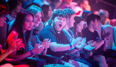 Audience at British Esports Student Champs