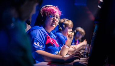 Competing in the British Esports Student Champs LAN Finals 2023