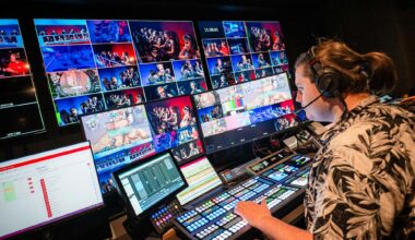 Broadcasting the live stream of the British Esports Student Champs LAN Finals 2023