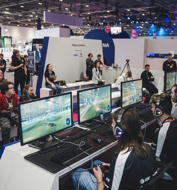 Esports Student and enthusiasts at Esports @ BETT in association with British Esports