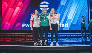 Taking to the stage at the Commonwealth Esports Championships 2022