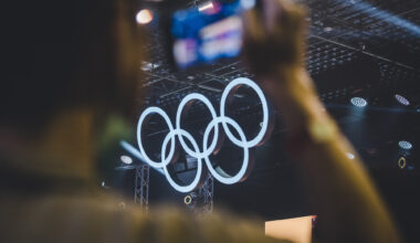 Beneath the rings at Olympic Esports Week 2023