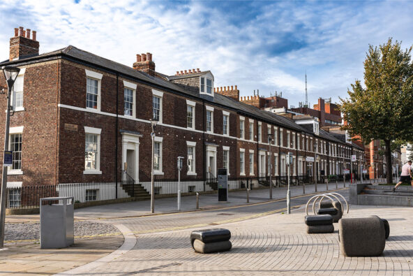 West Sunniside and the accommodation at the National Esports Performance Campus