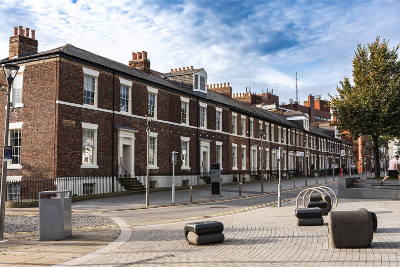 West Sunniside and the accommodation at the National Esports Performance Campus