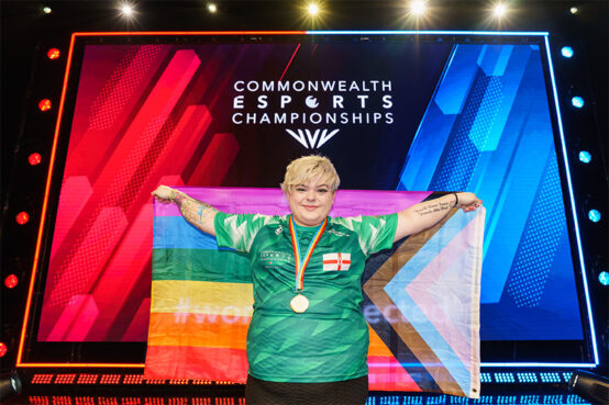 Emma Emzi Rose at the Commonwealth Esports Championships