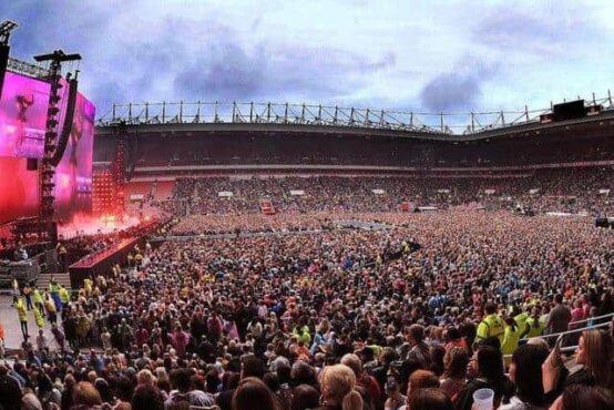 Concert at the Stadium of Light Sunderland
