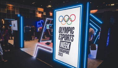 Olympic Esports Week Stage in Singapore