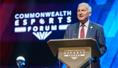 Councillor Ian Ward Commonwealth Esports Championships