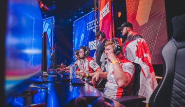 Esports Wales on Stage at the Commonwealth Esports Championships 2022