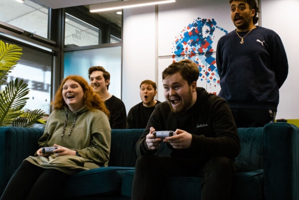 College of Esports International Esports Business & Digital Media Students