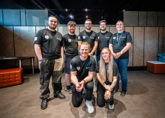 British Esports team at the Student Champs Lan Finals