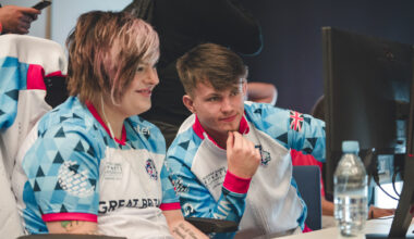 Emma Emzi Rose and Cerys at the European Esports Games Championships 2023