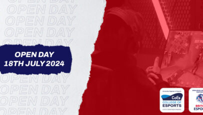 College of Esports Open Day | 18th July 2024 article thumbnail