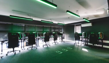 Bootcamp room at Sapphire House, luxury gaming and esports bootcamp accommodation at the National Esports Performance Campus