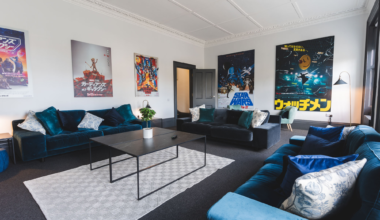 NEPC Sapphire House British Esports Gaming House Lounge.