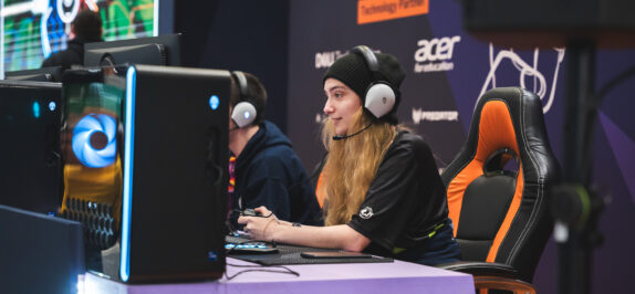 Bett 2024 - Student on Stage