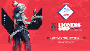 Lioness Cup 2025: Sign-ups open as Women in Esports VALORANT tournament returns article thumbnail