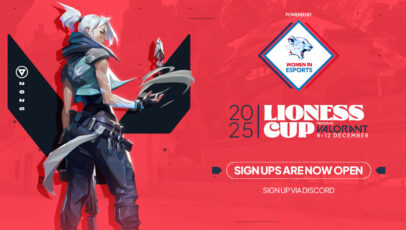 Lioness Cup 2025: Sign-ups open as Women in Esports VALORANT tournament returns article thumbnail