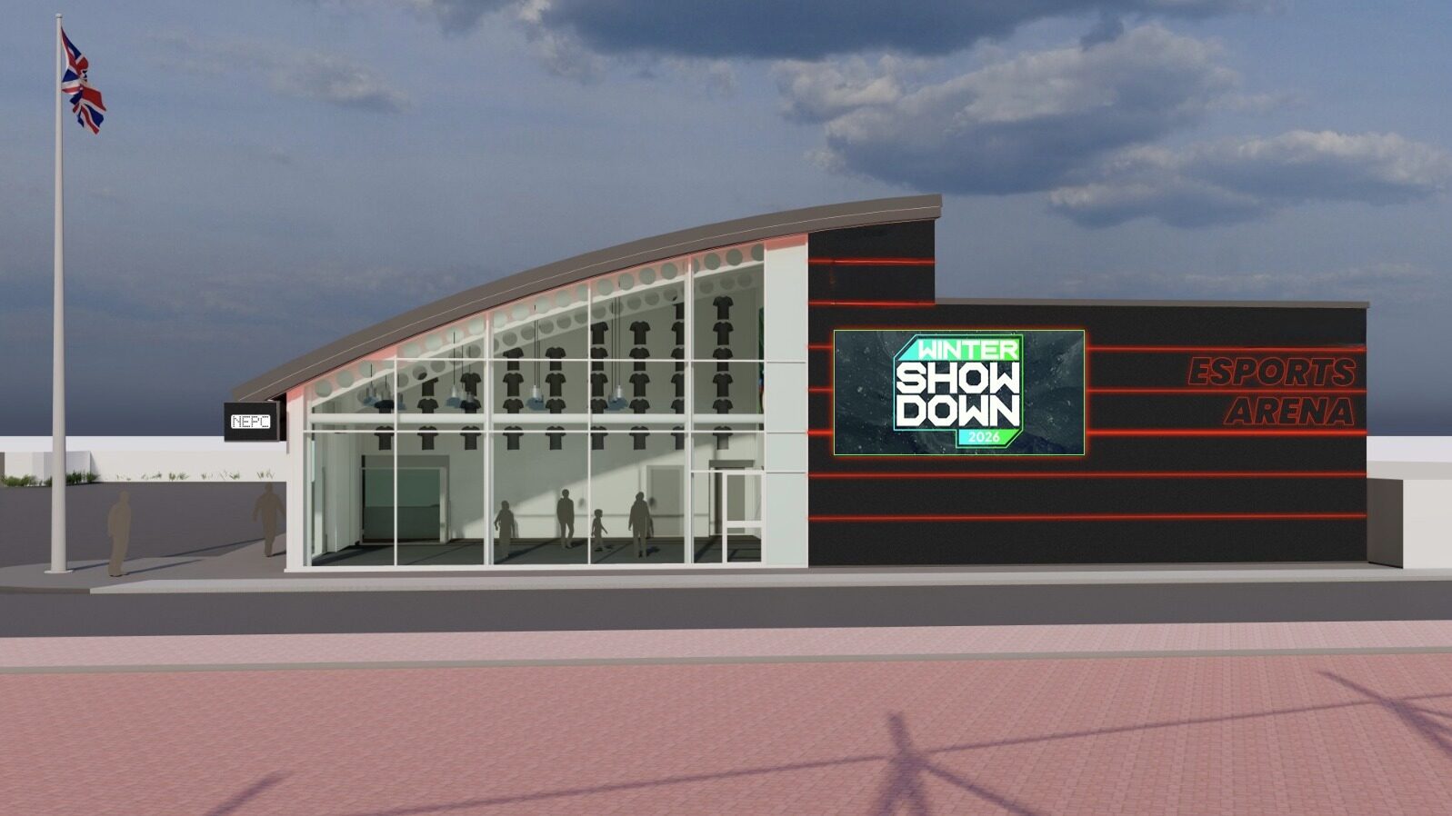 British Esports Arena showdown image for 'meet the buyer' event