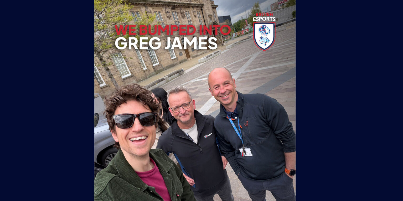 Greg James meets British Esports following BBC Radio 1's Big Weekend in ...