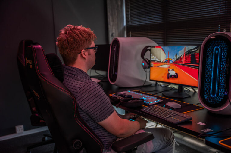 Josh1248 Trackmania player at the NEPC in Sunderland