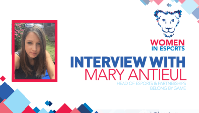 Women in Esports profile on Mary Antieul, Head of Esports & Partnerships at BELONG article thumbnail